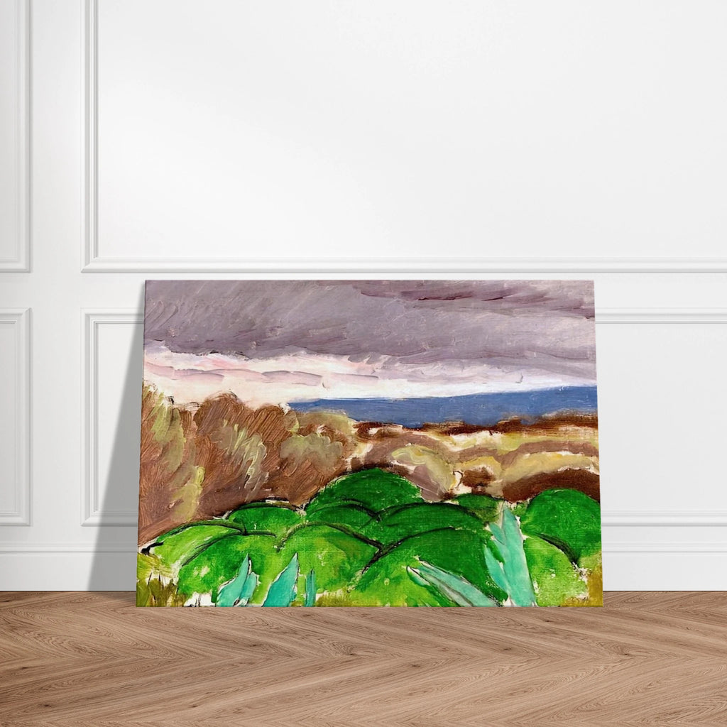 CAGNES LANDSCAPE IN STORMY WEATHER 1917 Canvas | Henri Matisse Canvas | Henri Matisse Print