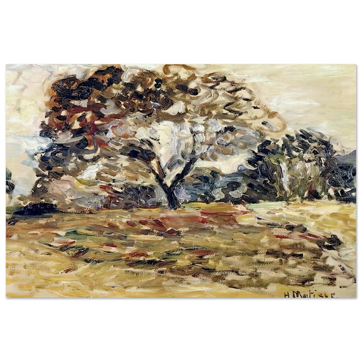 LANDSCAPE OF CORSICA 1898 Poster | Henri Matisse Poster | Henri Matisse Print