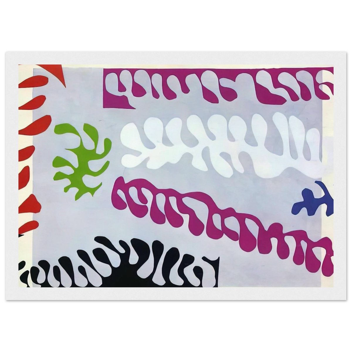 CUT OUTS 1 Framed Poster | Henri Matisse Framed Prints Wall Art | Henri Matisse Print