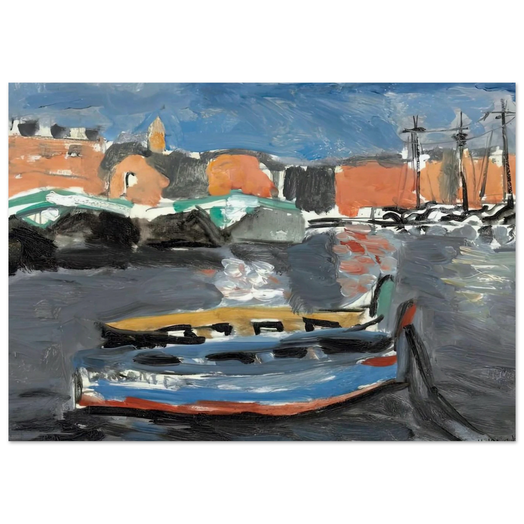 PORT DE MARSEILLE 1917 Poster | Henri Matisse Poster | Henri Matisse Print