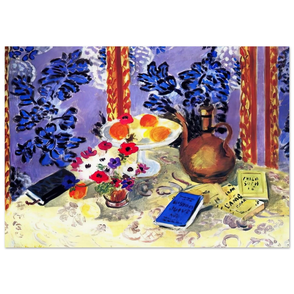STILL LIFE HISTOIRES JUIVES 1924 Poster | Henri Matisse Poster | Henri Matisse Print