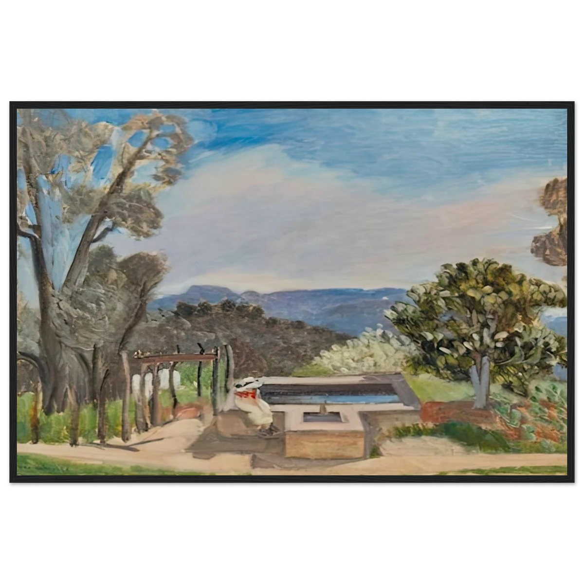 LE VIVIER PAYSAGE DE PROVENCE 1923 Framed Poster | Henri Matisse Framed Prints Wall Art | Henri Matisse Print