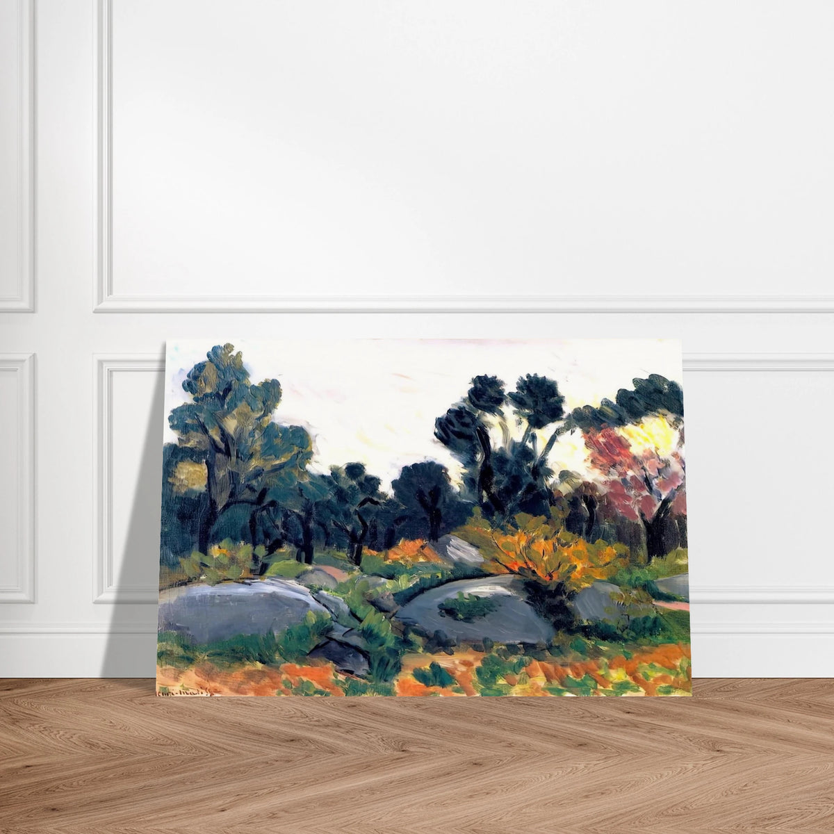 ROCKS IN THE VALLEE DU LOUP 1925 Poster | Henri Matisse Poster | Henri Matisse Print