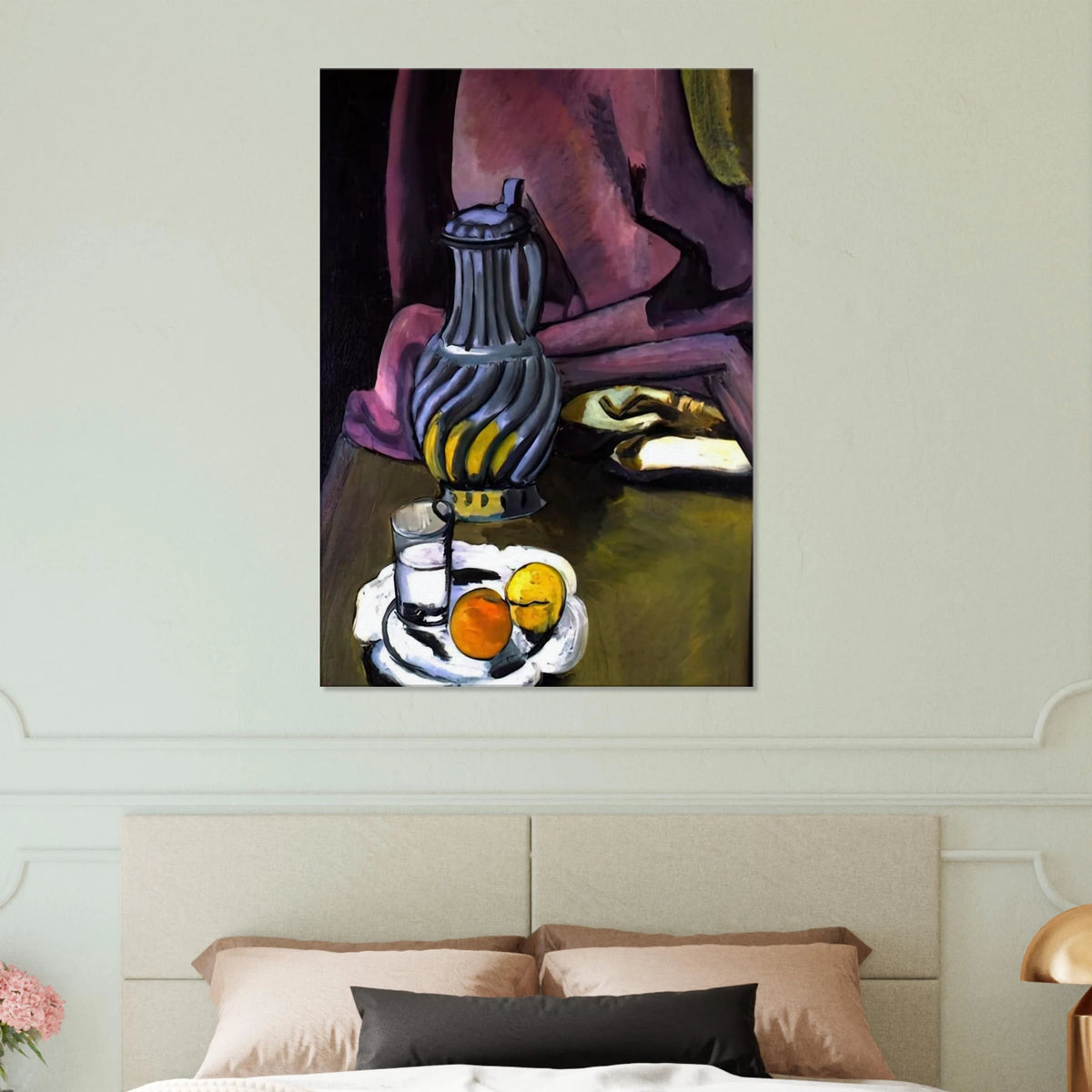 THE PEWTER JUG 1917 Canvas | Henri Matisse Canvas | Henri Matisse Print