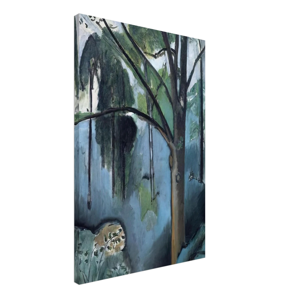 TRIVAUX POND 1917 Canvas | Henri Matisse Canvas | Henri Matisse Print
