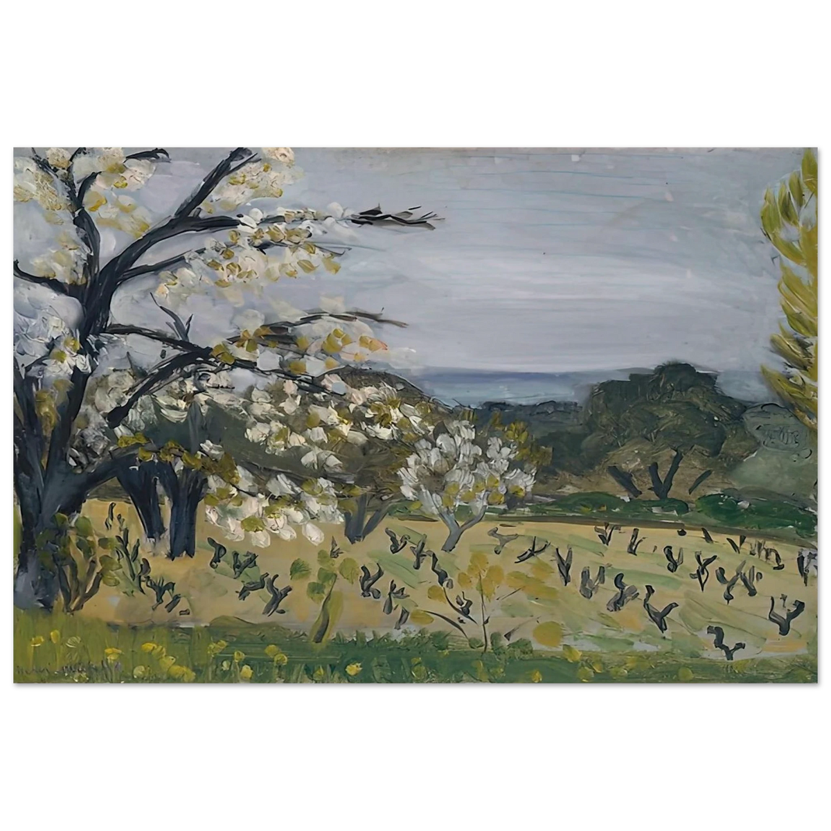 LANDSCAPE NICE 1919 Poster | Henri Matisse Poster | Henri Matisse Print