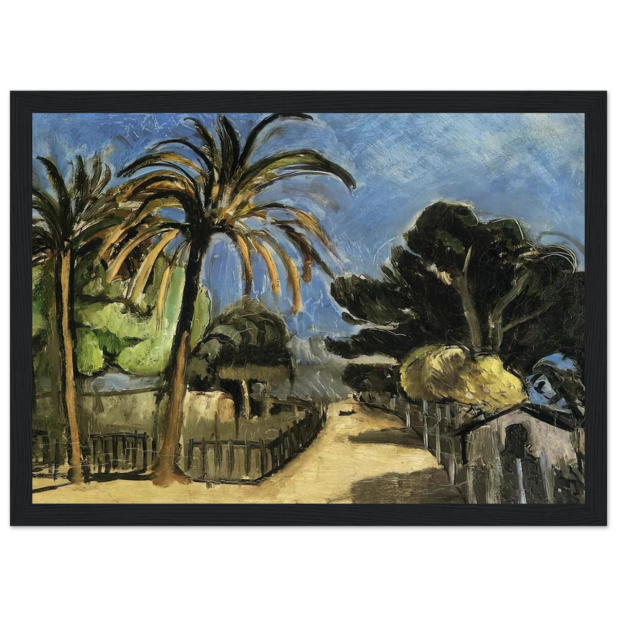 LANDSCAPE 1917 Framed Poster | Henri Matisse Framed Prints Wall Art | Henri Matisse Print