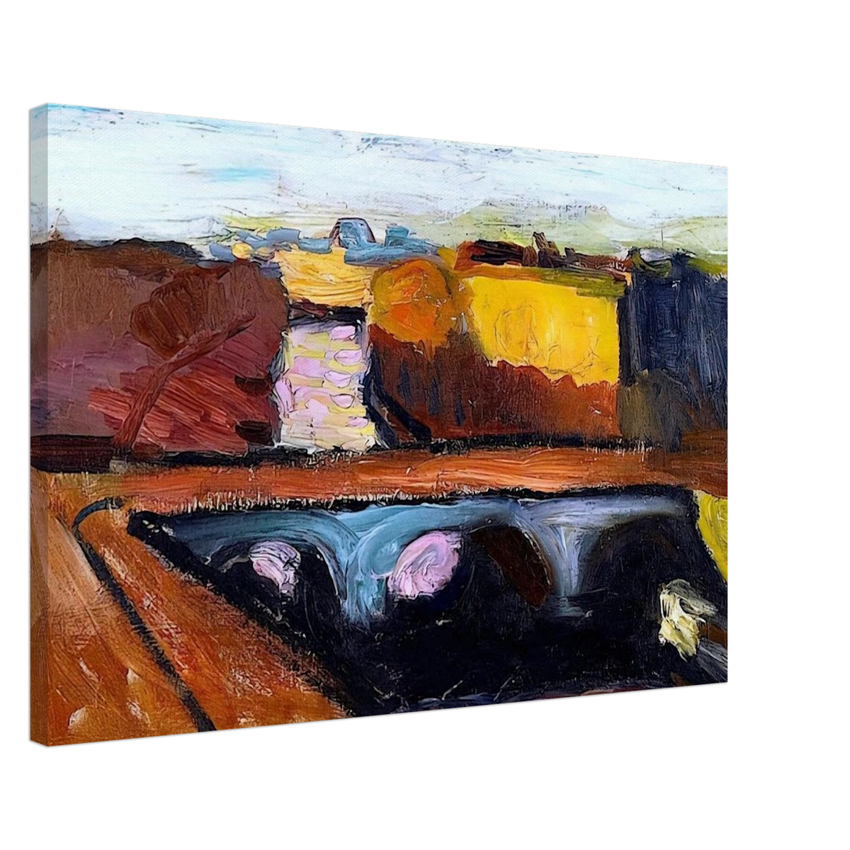 VIEW OF THE SEINE THE PONT SAINT MICHEL 1904 Canvas | Henri Matisse Canvas | Henri Matisse Print