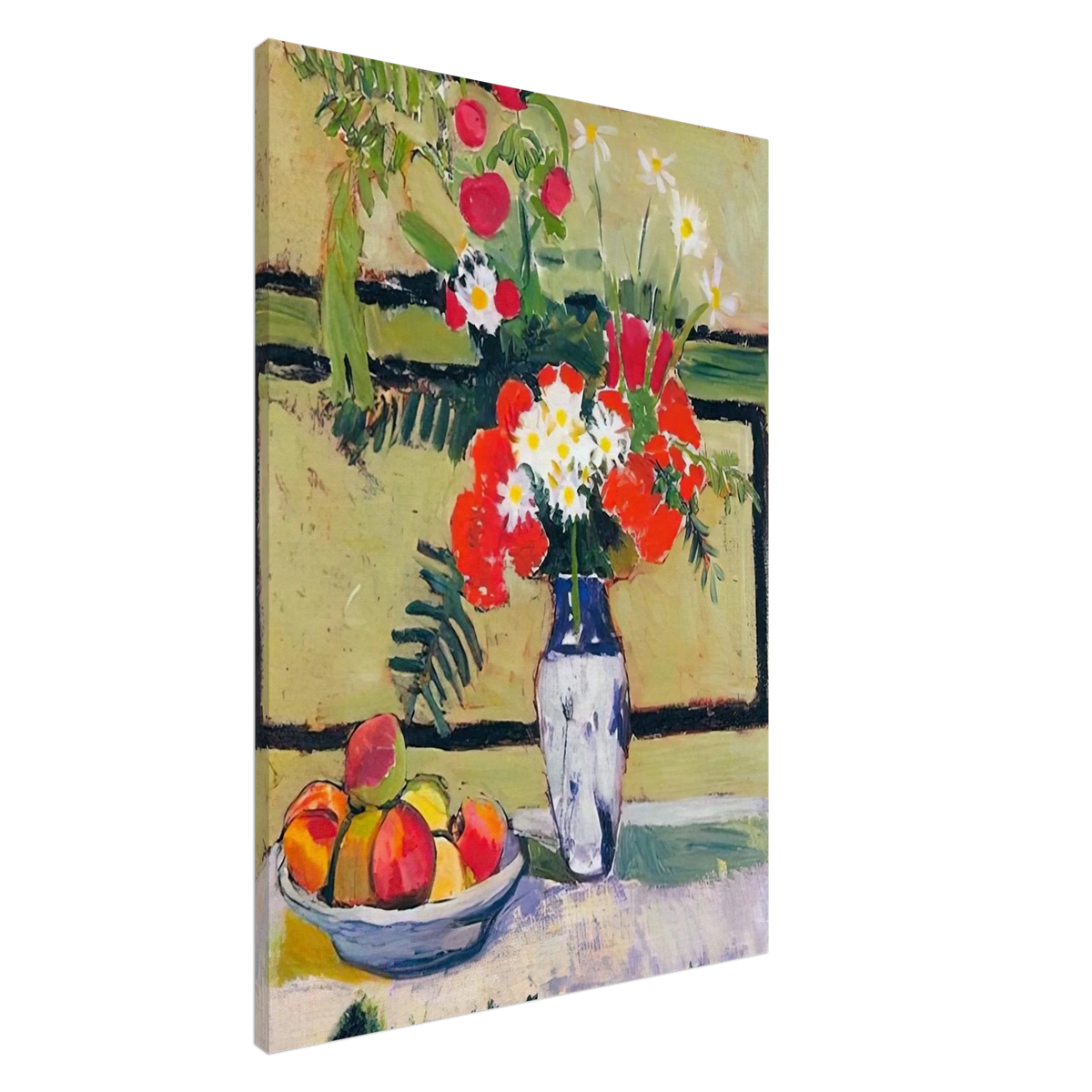 FLOWERS AND FRUIT 1909 Canvas | Henri Matisse Canvas | Henri Matisse Print