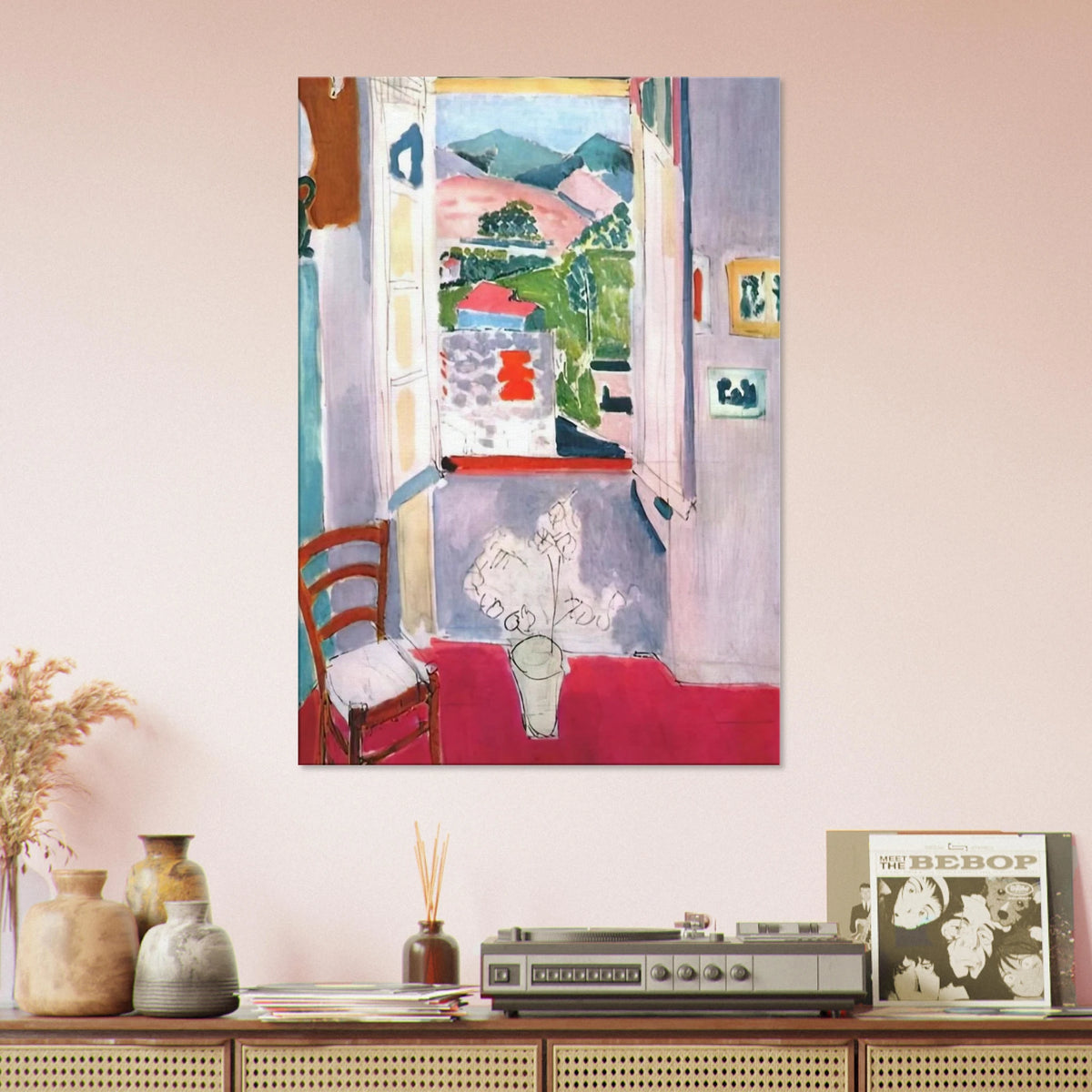 OPEN WINDOW AT COLLIOURE 1910 Canvas | Henri Matisse Canvas | Henri Matisse Print