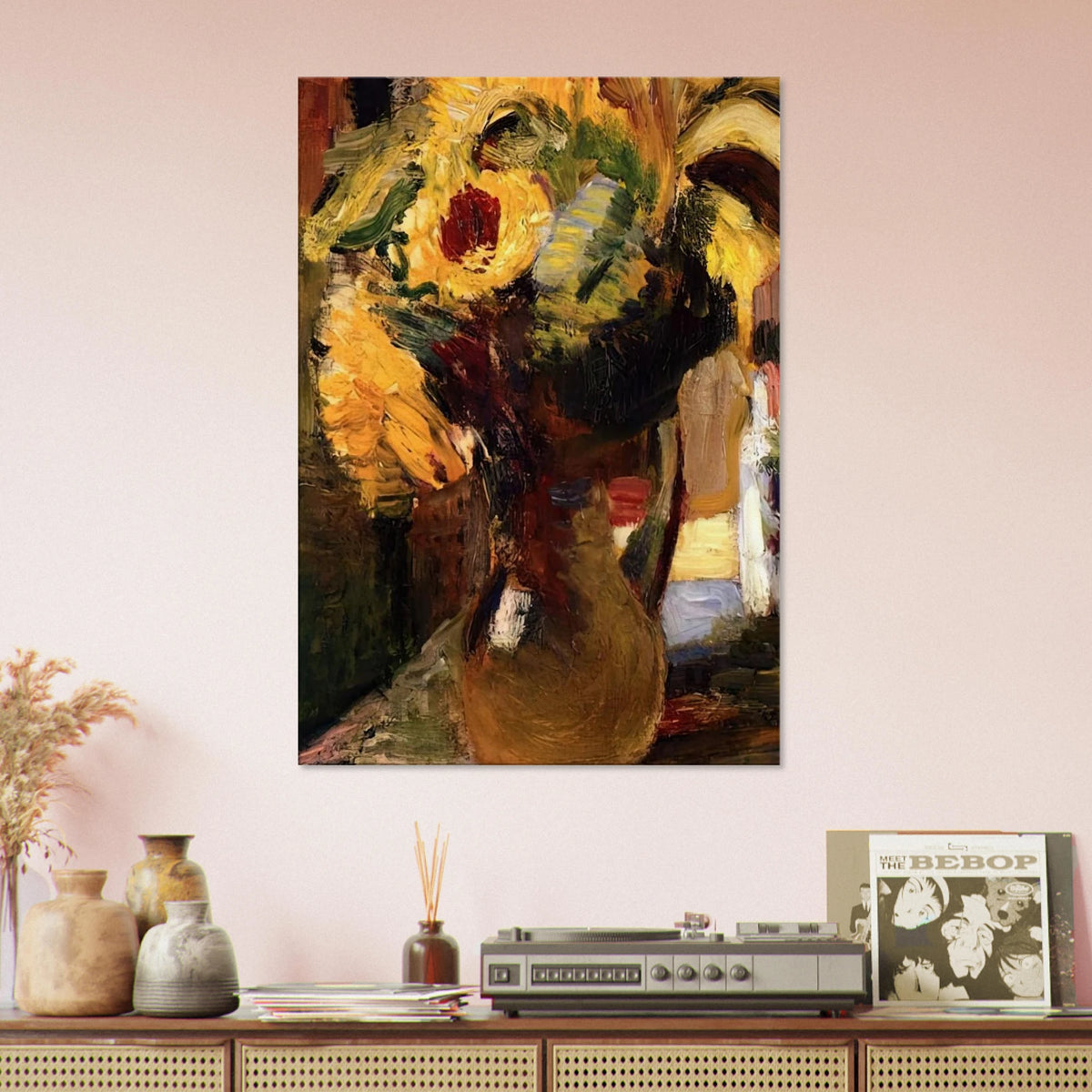 BOUQUET OF SUNFLOWERS 1897 Canvas | Henri Matisse Canvas | Henri Matisse Print