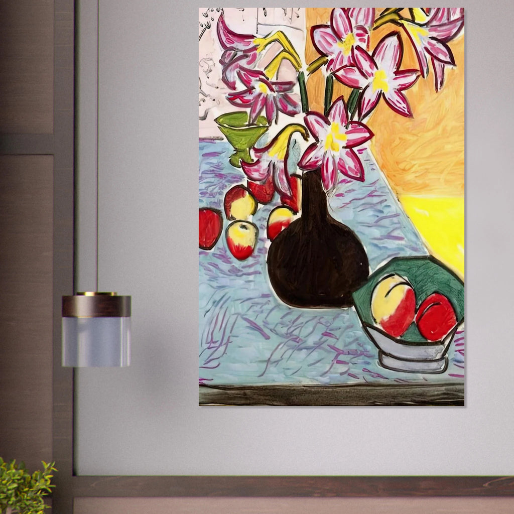 VASE OF AMARYLLIS 1941 Poster | Henri Matisse Poster | Henri Matisse Print