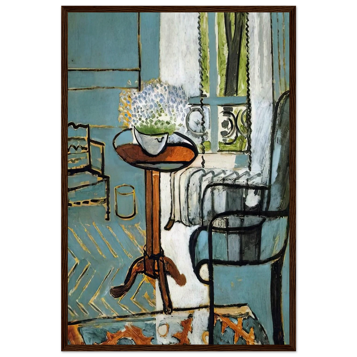 THE WINDOW 1916 Framed Poster | Henri Matisse Framed Prints Wall Art | Henri Matisse Print
