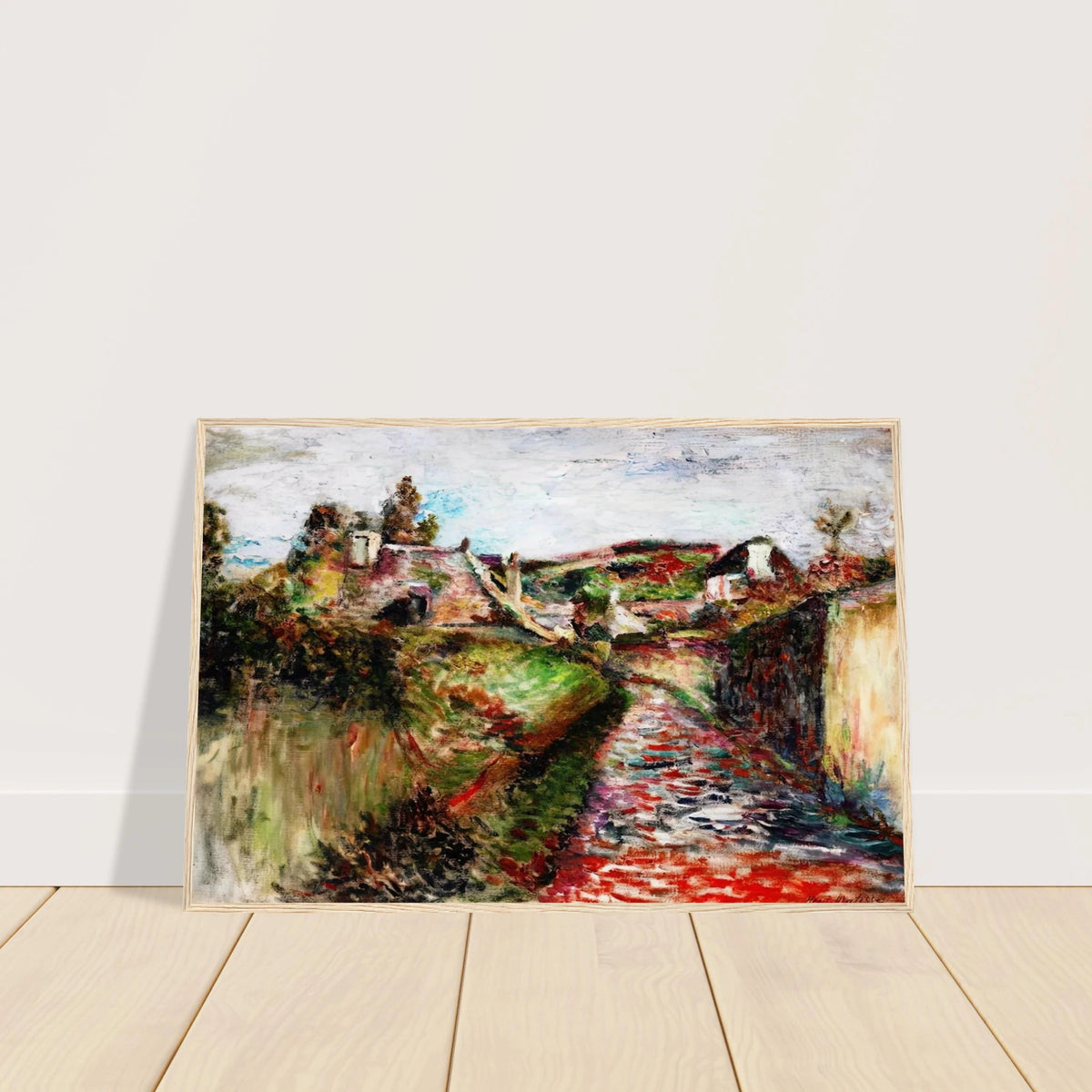 VIEW OF BELLE ILE 1897 Framed Poster | Henri Matisse Framed Prints Wall Art | Henri Matisse Print
