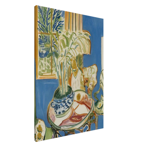 BLUE INTERIOR 1947 Canvas | Henri Matisse Canvas | Henri Matisse Print