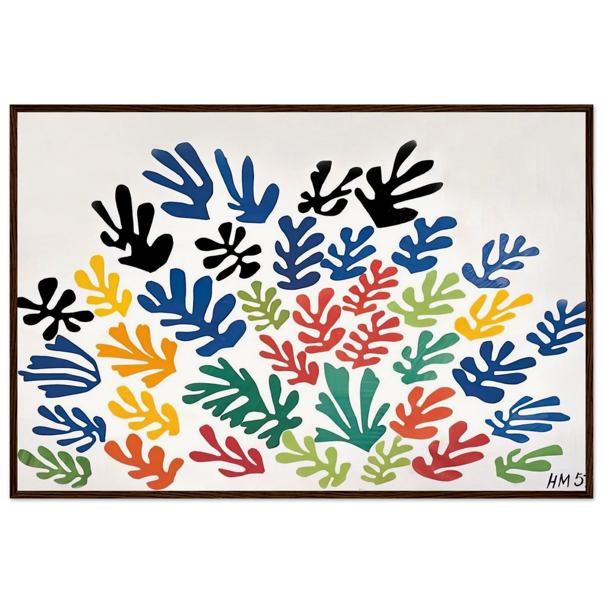 LA GERBE 1953 Framed Poster | Henri Matisse Framed Prints Wall Art | Henri Matisse Print