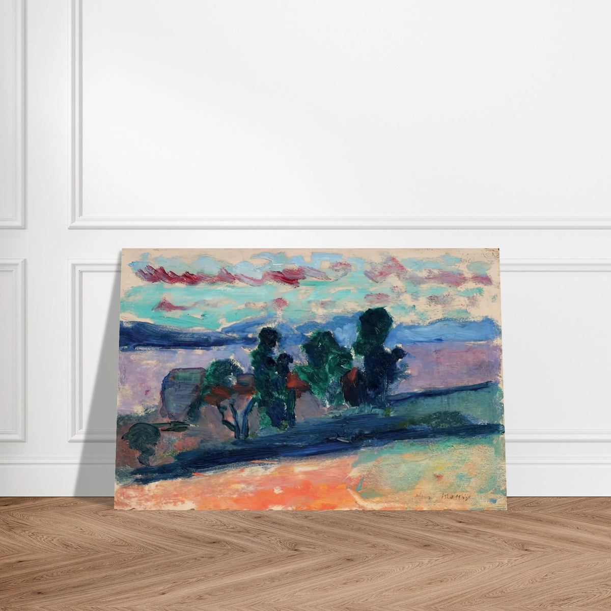 PAYSAGE DE SAINT TROPEZ AU CREPUSCULE 1904 Poster | Henri Matisse Poster | Henri Matisse Print