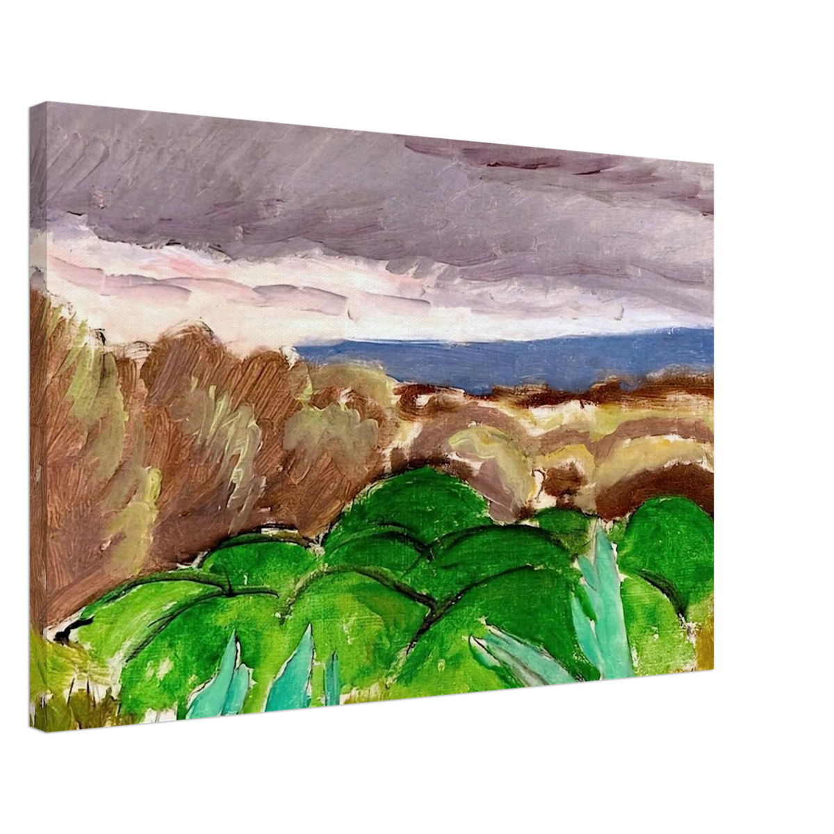 CAGNES LANDSCAPE IN STORMY WEATHER 1917 Canvas | Henri Matisse Canvas | Henri Matisse Print