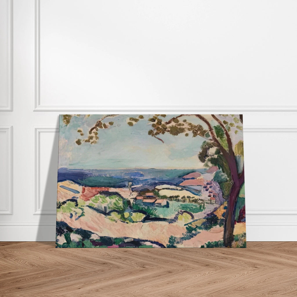 COLLIOURE LANDSCAPE 1906 Canvas | Henri Matisse Canvas | Henri Matisse Print