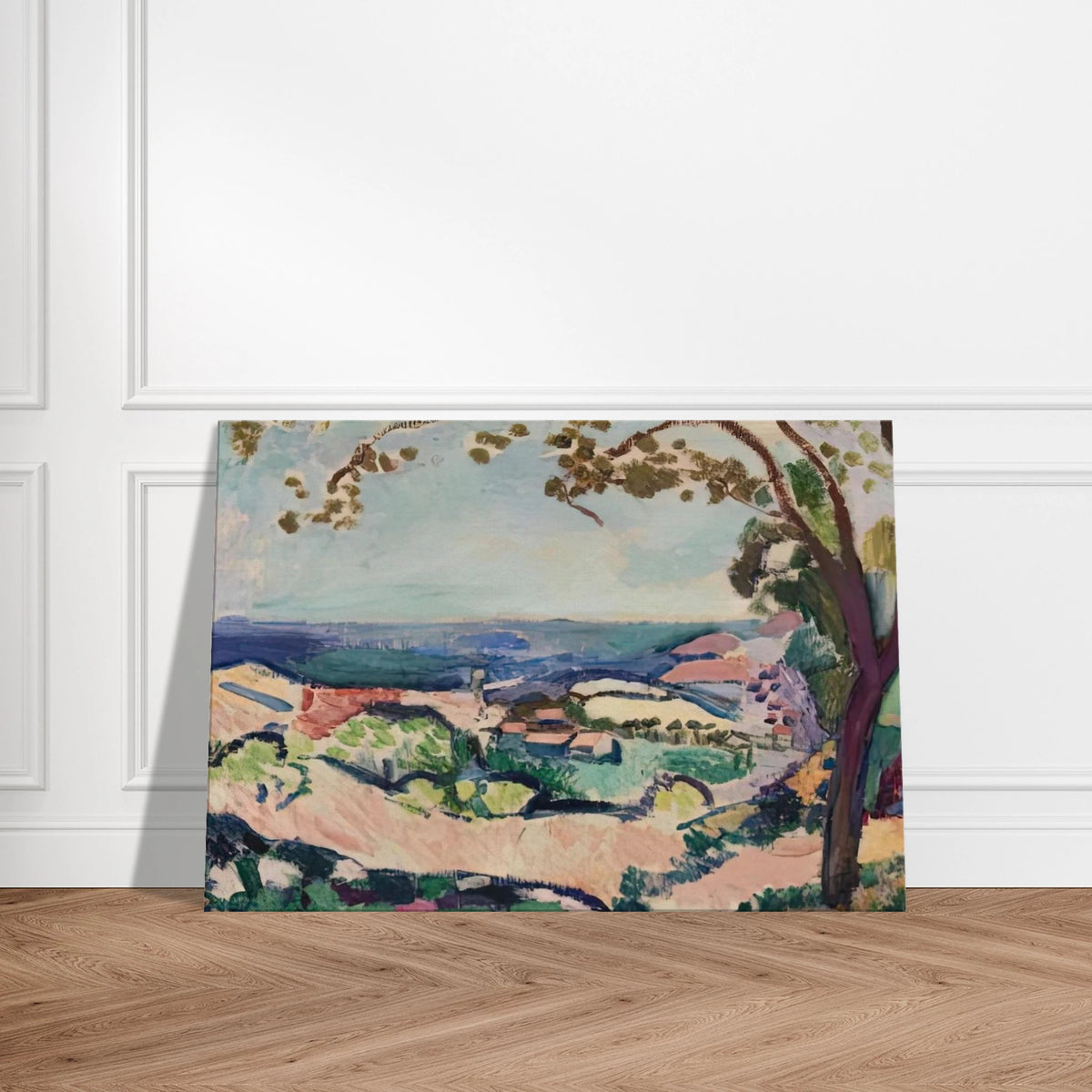 COLLIOURE LANDSCAPE 1906 Canvas | Henri Matisse Canvas | Henri Matisse Print