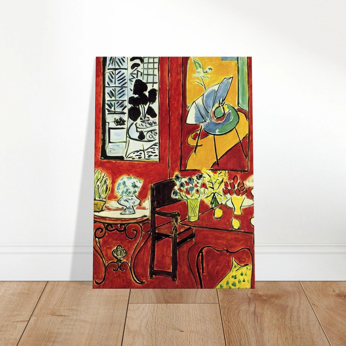 LARGE RED INTERIOR 1948 Canvas | Henri Matisse Canvas | Henri Matisse Print