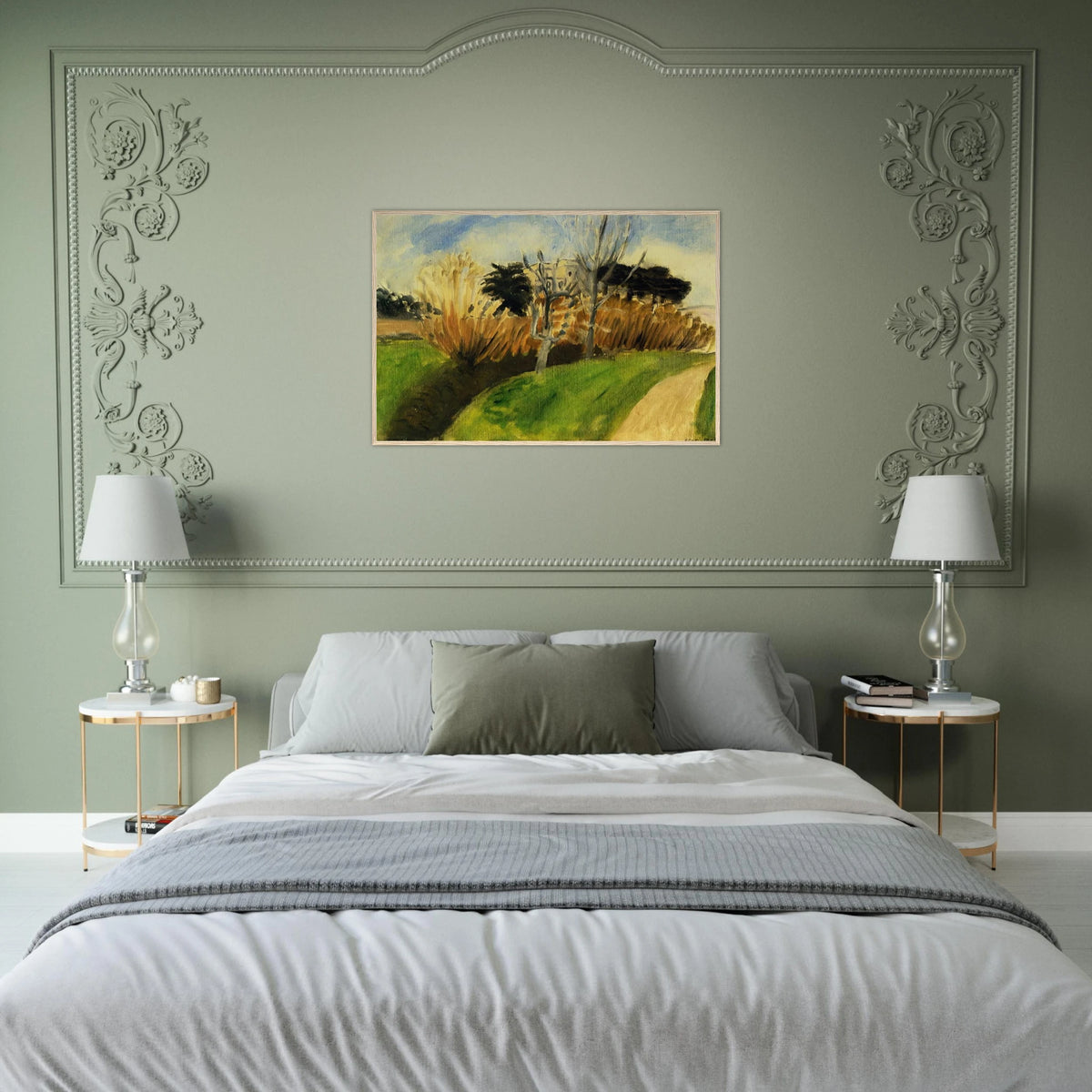 THE STREAM NEAR NICE Framed Poster | Henri Matisse Framed Prints Wall Art | Henri Matisse Print