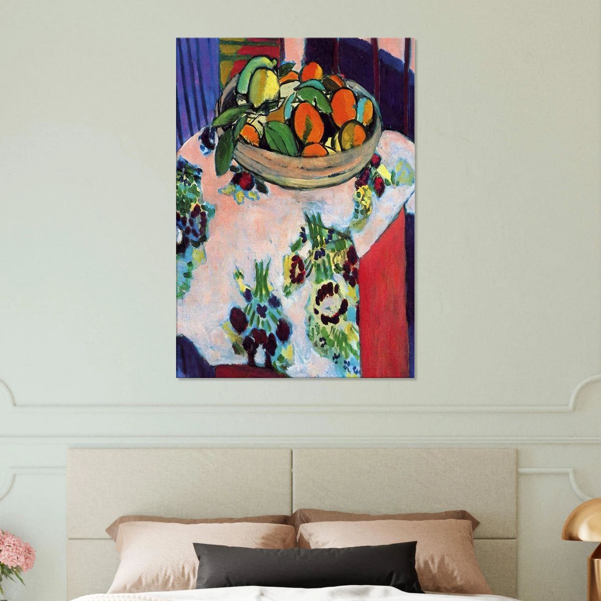 BASKET WITH ORANGES 1913 Canvas | Henri Matisse Canvas | Henri Matisse Print