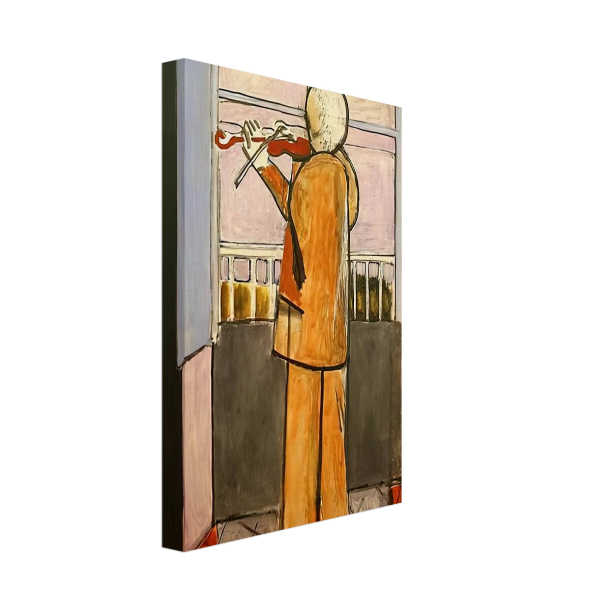 THE VIOLINIST AT THE WINDOW 1918 Canvas | Henri Matisse Canvas | Henri Matisse Print