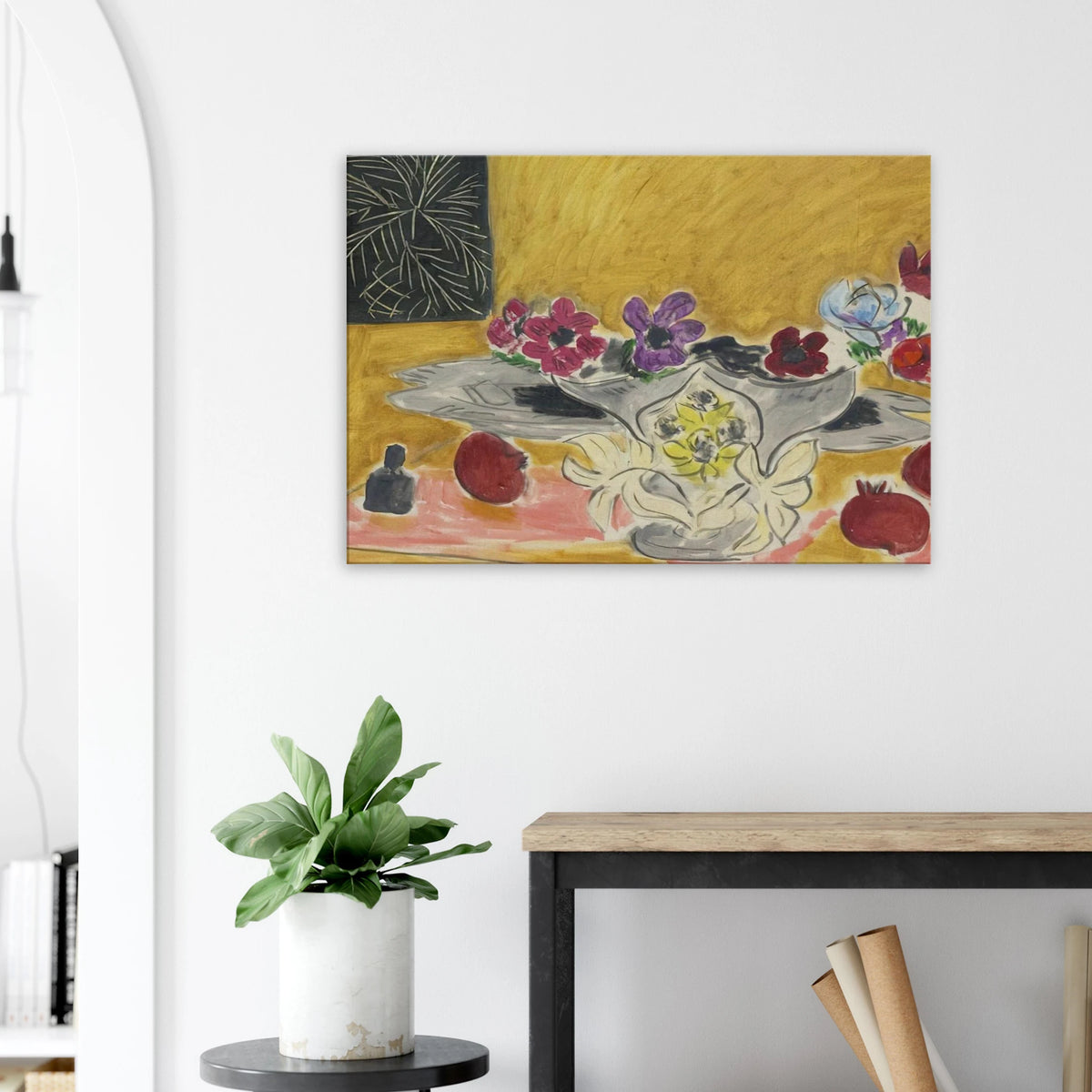 ANEMONES ET GRENADES 1946 Canvas | Henri Matisse Canvas | Henri Matisse Print