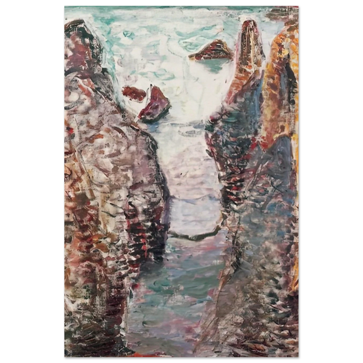 CIFFS BELLE ILE 1897 Poster | Henri Matisse Poster | Henri Matisse Print
