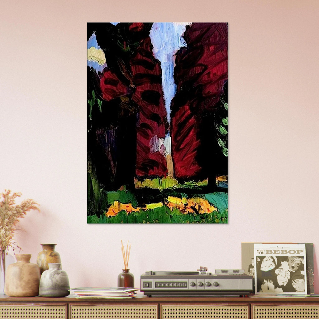 COPPER BEECHES 1901 Canvas | Henri Matisse Canvas | Henri Matisse Print
