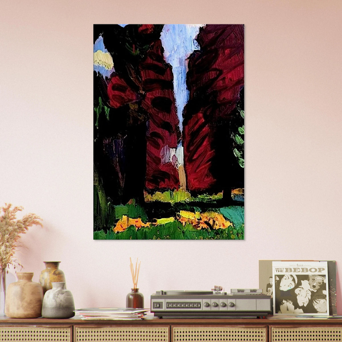 COPPER BEECHES 1901 Canvas | Henri Matisse Canvas | Henri Matisse Print