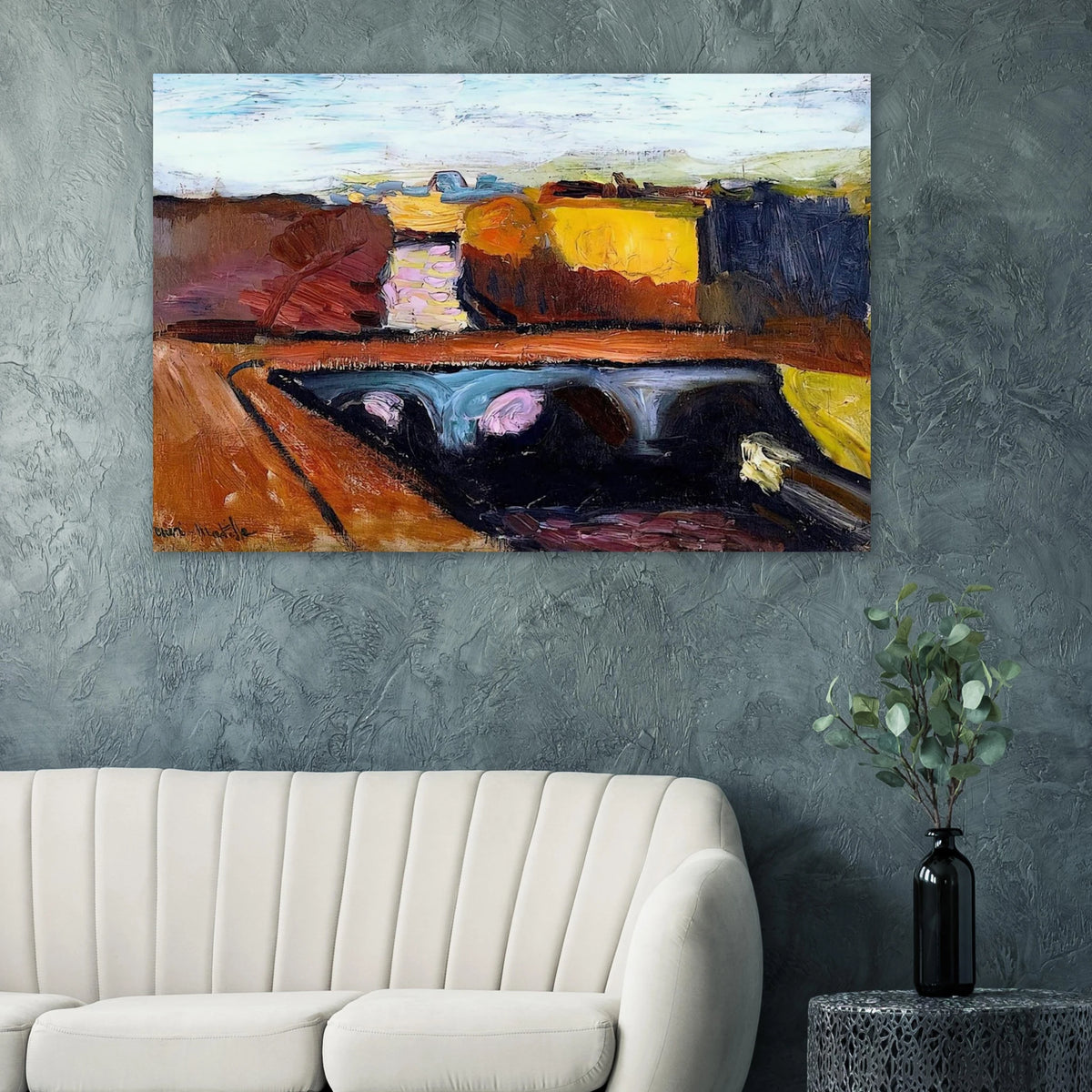 VIEW OF THE SEINE THE PONT SAINT MICHEL 1904 Poster | Henri Matisse Poster | Henri Matisse Print
