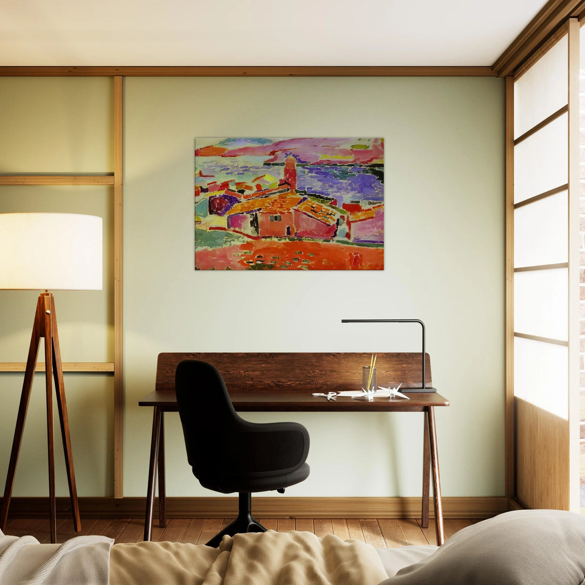 VIEW OF COLLIOURE 1 Canvas | Henri Matisse Canvas | Henri Matisse Print