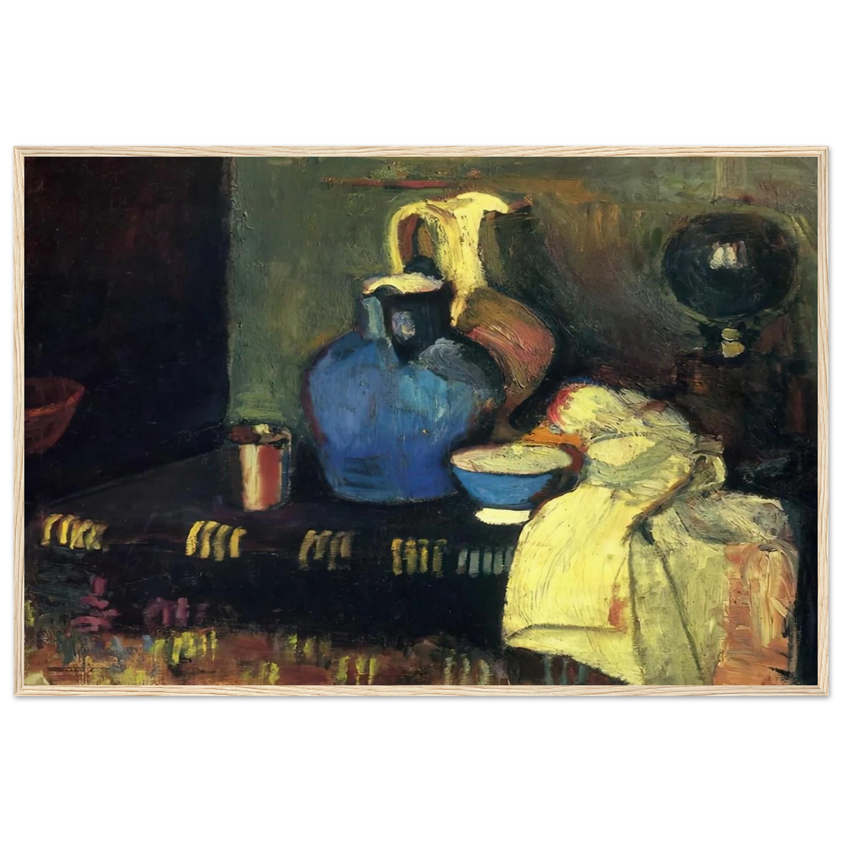 BLUE PITCHER Framed Poster | Henri Matisse Framed Prints Wall Art | Henri Matisse Print