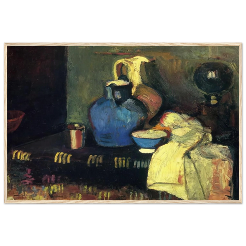 BLUE PITCHER Framed Poster | Henri Matisse Framed Prints Wall Art | Henri Matisse Print