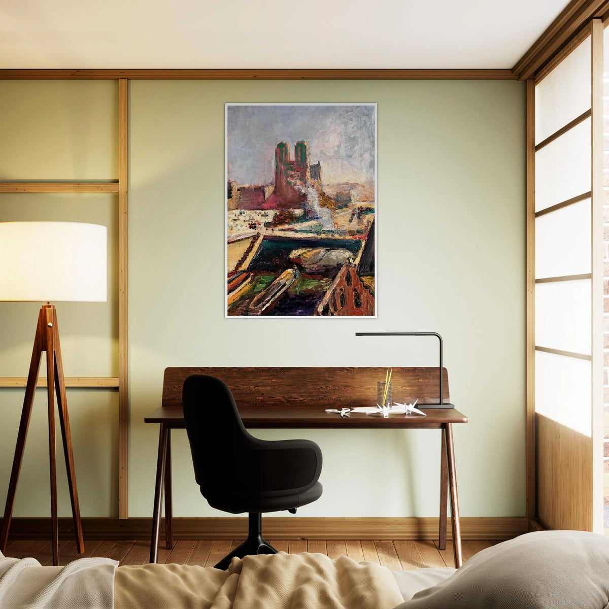 NOTRE DAME 1900 Framed Poster | Henri Matisse Framed Prints Wall Art | Henri Matisse Print