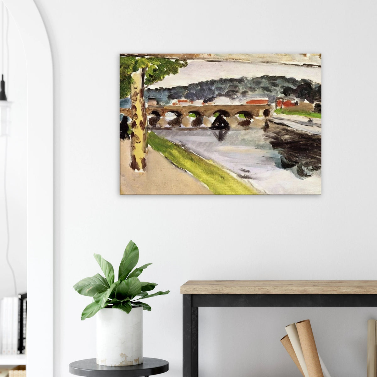 PARADE PLATANES 1917 Canvas | Henri Matisse Canvas | Henri Matisse Print