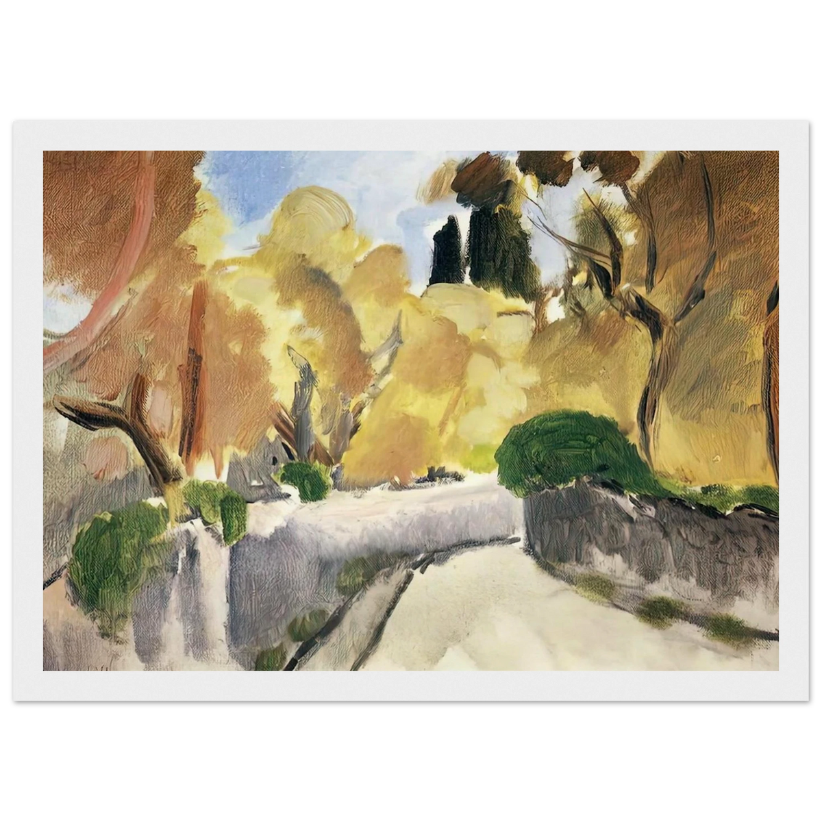 LANDSCAPE 2 Framed Poster | Henri Matisse Framed Prints Wall Art | Henri Matisse Print