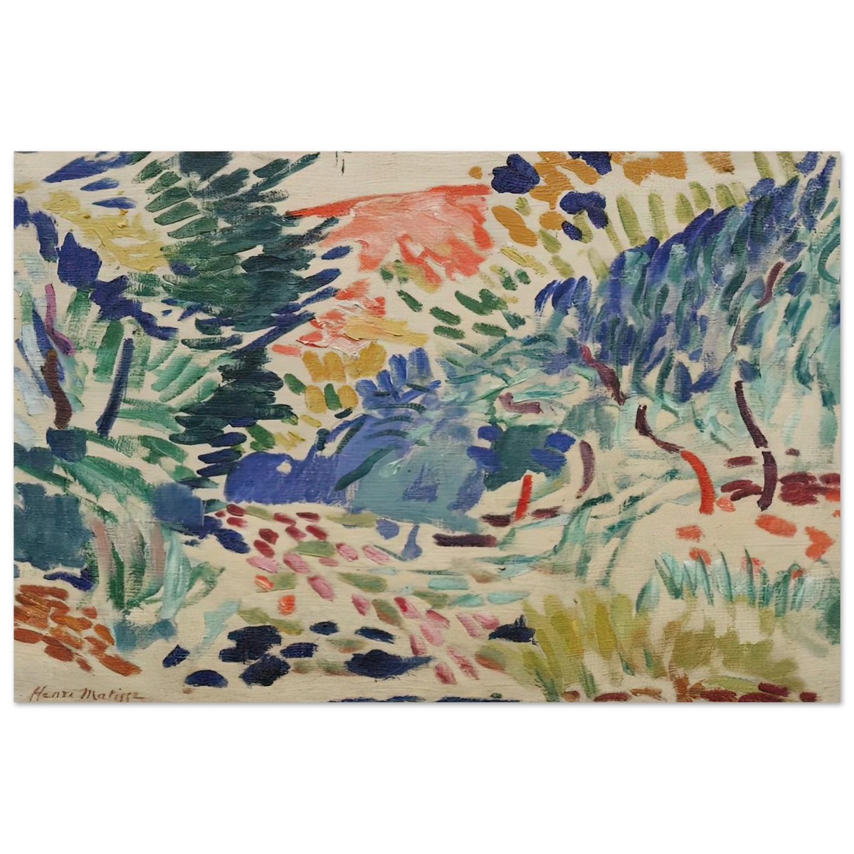 LANDSCAPE AT COLLIOURE 1905 Poster | Henri Matisse Poster | Henri Matisse Print