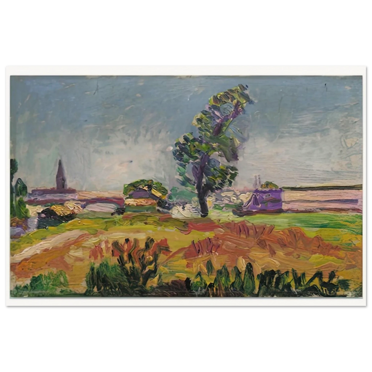 PAYSAGE DES ENVIRONS DE TOULOUSE LE PONT DES DEMOISELLES 1898 Poster | Henri Matisse Poster | Henri Matisse Print