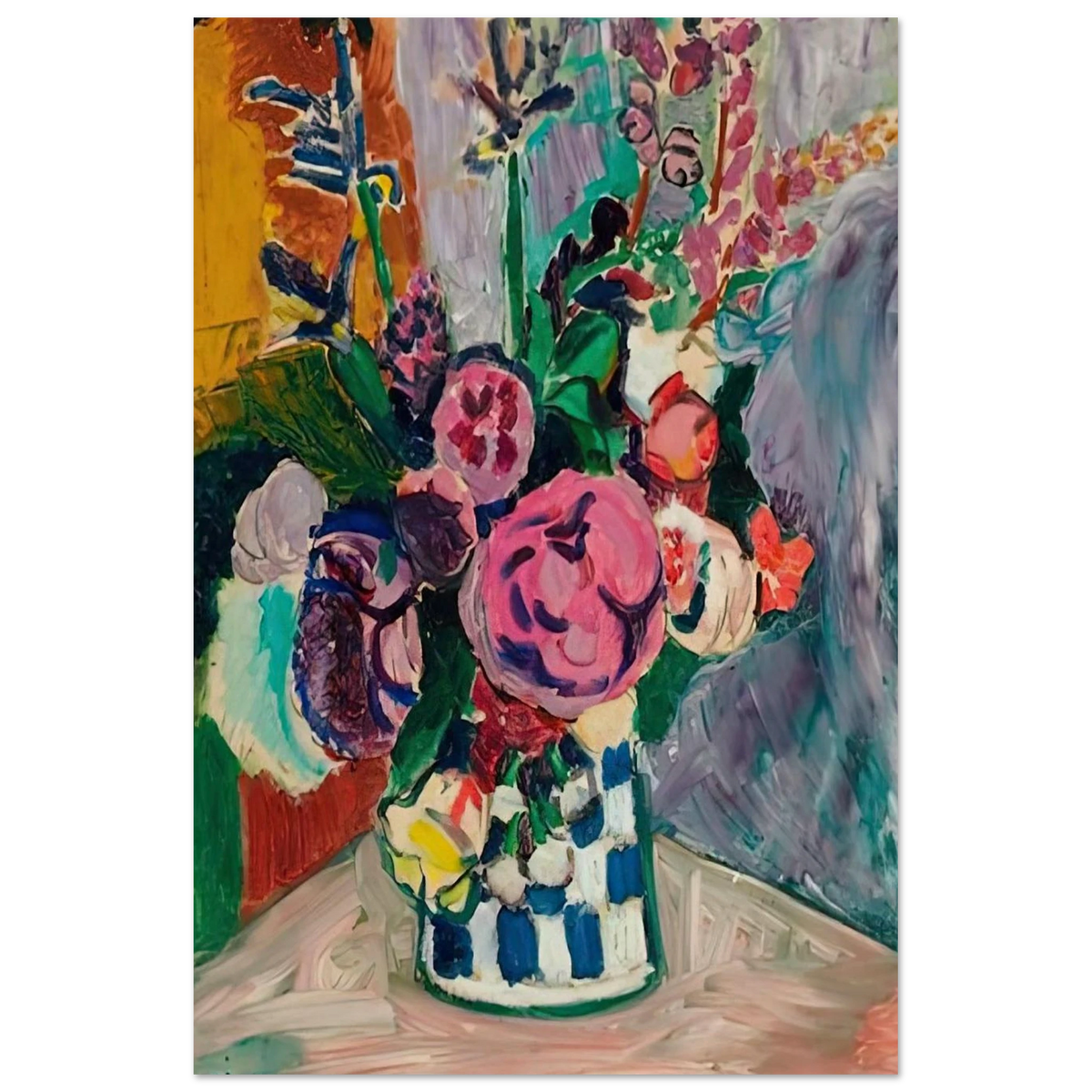 LES PIVOINES 1907 Poster | Henri Matisse Poster | Henri Matisse Print