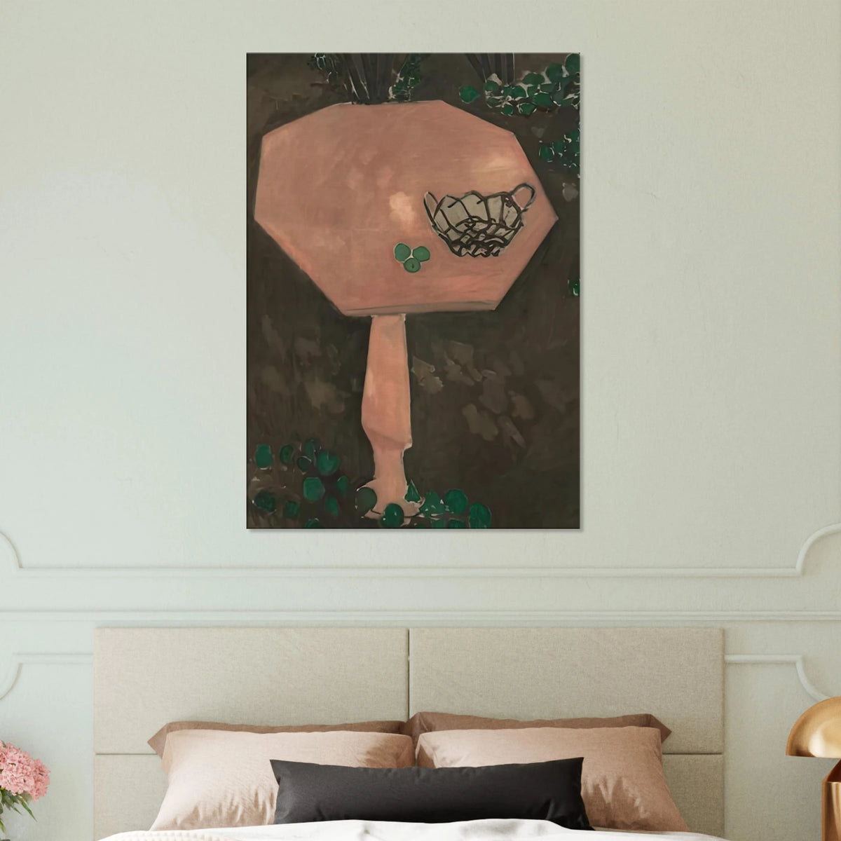 THE ROSE MARBLE TABLE 1917 Canvas | Henri Matisse Canvas | Henri Matisse Print