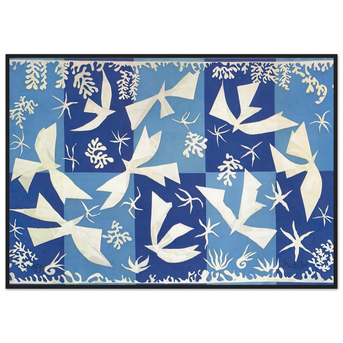 POLYNESIA THE SKY 1946 Framed Poster | Henri Matisse Framed Prints Wall Art | Henri Matisse Print