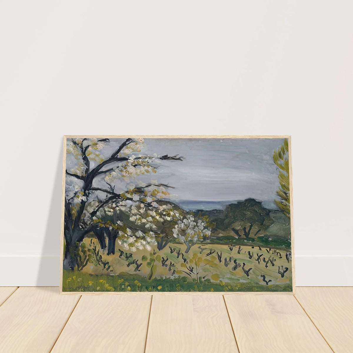 LANDSCAPE NICE 1919 Framed Poster | Henri Matisse Framed Prints Wall Art | Henri Matisse Print