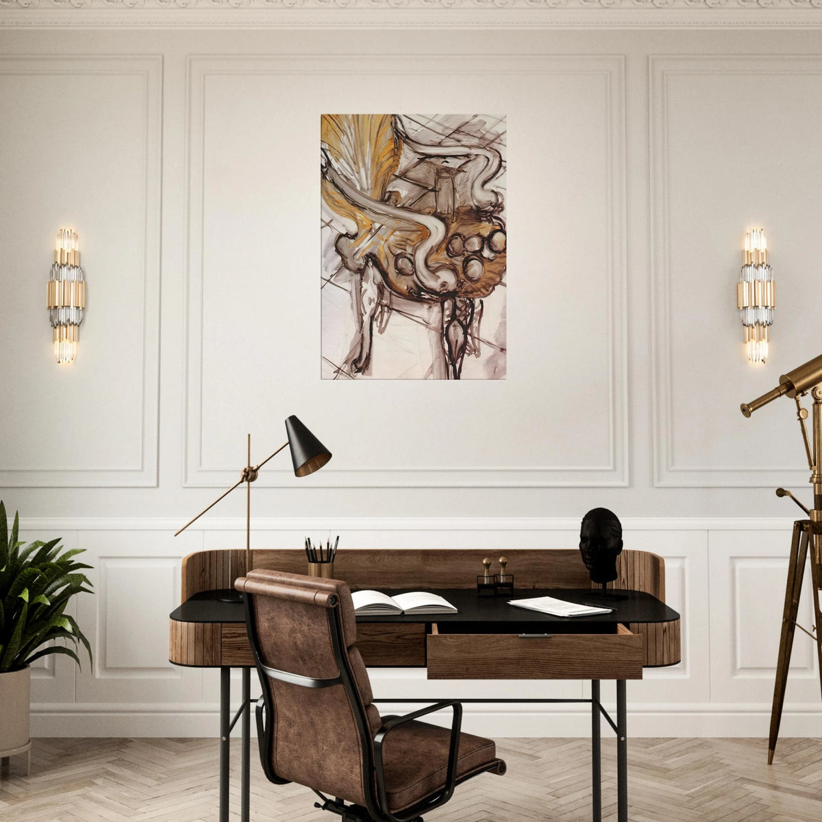 VENETIAN ARMCHAIR WITH FRUITS 1942 Canvas | Henri Matisse Canvas | Henri Matisse Print