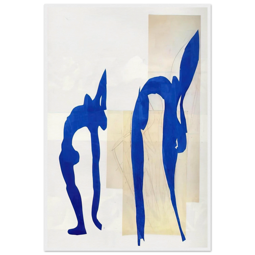 BLUE NUDES Framed Poster | Henri Matisse Framed Prints Wall Art | Henri Matisse Print