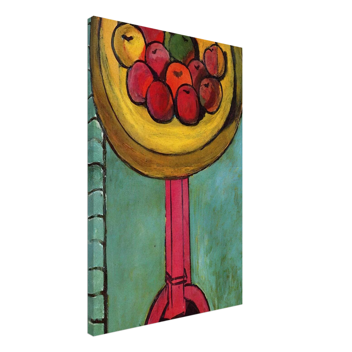 APPLES ON A TABLE GREEN BACKGROUND 1916 Canvas | Henri Matisse Canvas | Henri Matisse Print