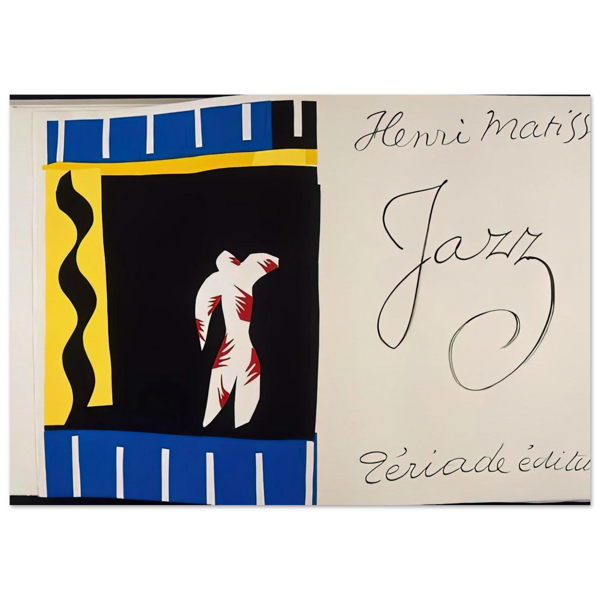 JAZZ BOOK 1947 Poster | Henri Matisse Poster | Henri Matisse Print