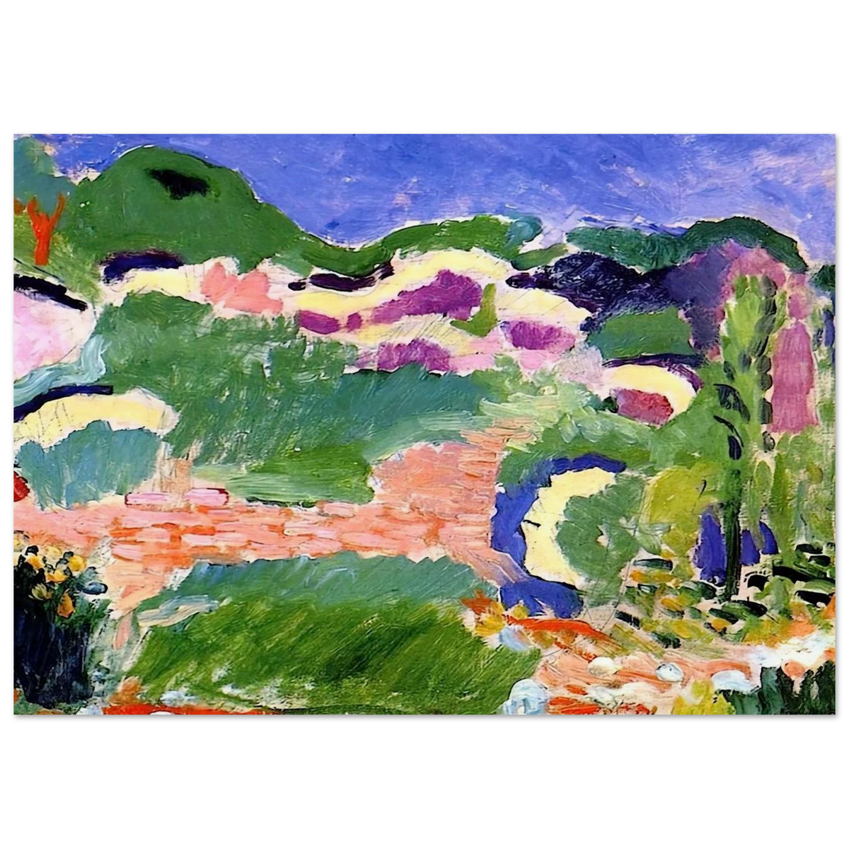 LES GENETS 1905 Poster | Henri Matisse Poster | Henri Matisse Print